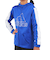 アディダス（adidas）ポリエステル ニットジャケット フーディ Q3688-HM9596 ブルー×ホワイト