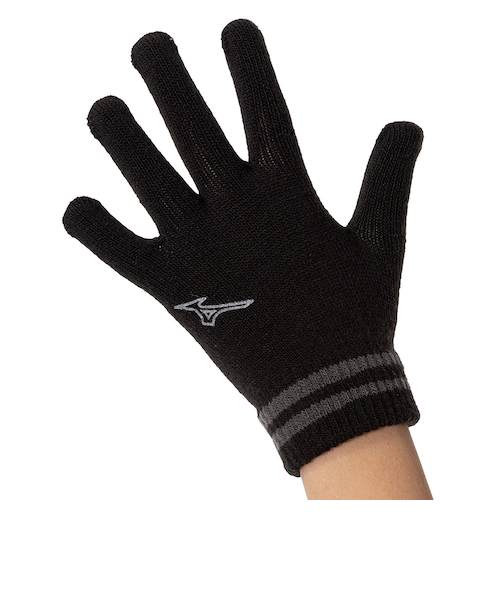 ミズノ（MIZUNO）ジュニア ニット手袋 32JYA90290 防寒 滑り止め