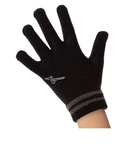ミズノ（MIZUNO）ジュニア ニット手袋 32JYA90290 防寒 滑り止め