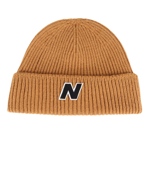 ニューバランス（new balance）ニット帽 Winter ウォッチマン ブロック N ビーニー LAH33003TOB