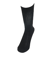 クー(Coo.)ソックス 3足組 HEAT-X クルー 895Q3OK0285 BLK 防寒