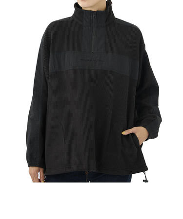 オーシャンパシフィック（Ocean Pacific）ハーフジップ切り替え裏起毛ワッフルプルオーバー 553004CGY