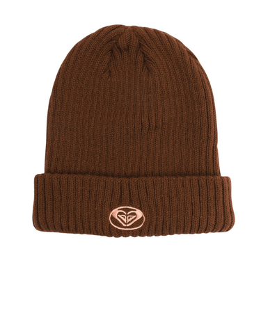 ロキシー（ROXY）ニット帽 HONOLUA BAY ビーニー 23FWRBE234306BRN 防寒 フリーサイズ ブラウン