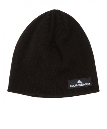 クイックシルバー（Quiksilver）ニット帽 CUSHY ビーニー 23FWQBE234321KVJ0 防寒 フリーサイズ 黒