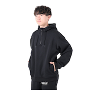 リーフ（REEF）ハーフジップ スウェットフーディー RFPKM2303-BLK
