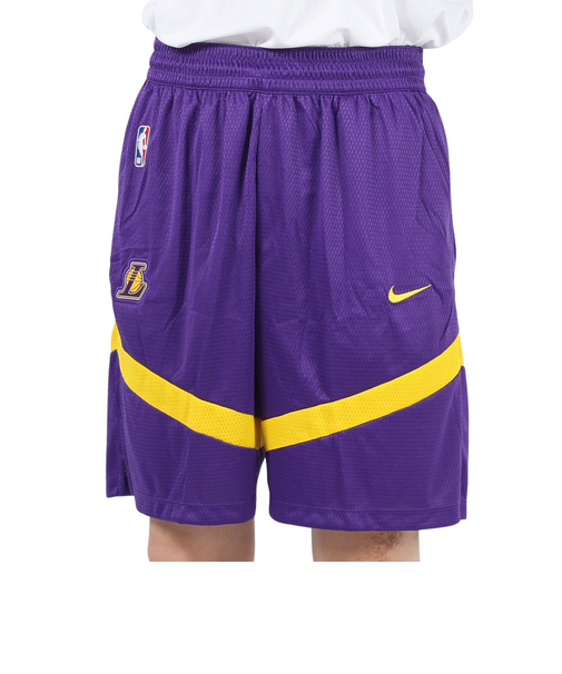 ナイキ(NIKE)ショートパンツ バスケットボールウェア ロサンゼルス レイカーズ プラクティス アイコン+ NBA DZ3722-504