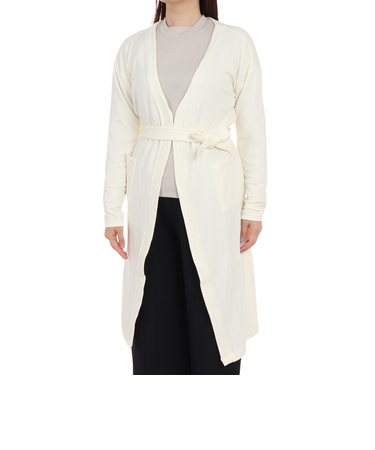 ロングカーディガン 1003-5032WH