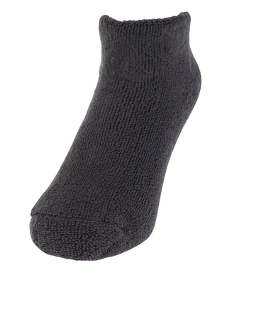 クー（Coo.）超厚極暖 裏ボア毛布靴下 895Q3OK0241 BLK