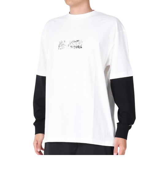 LAYERD 長袖Tシャツ SL23FWM-APP011WHT