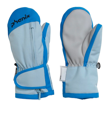 フェニックス（PHENIX）スキー グローブ ミトン 子供 キッズ Time Travel Junior Gloves ESB23GL81 ICE BLUE