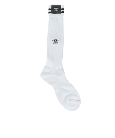 アンブロ（UMBRO）サッカー ソックス 靴下 ラインストッキング UAS8310 WBK30 28-30cm