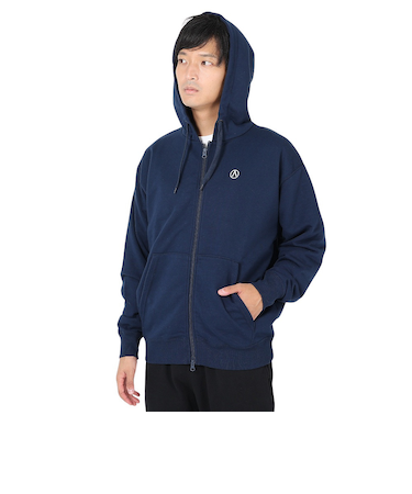 エアボーン（ARBN）スウェット長袖フーディー2 AB23FWM-APP414NVY