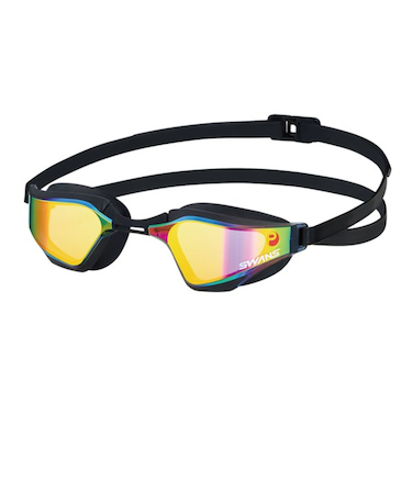 スワンズ（SWANS）水泳 ゴーグル VALKYRIE クッション付きレーシングモデル WA承認モデル SR-72M PAFAB SMRU