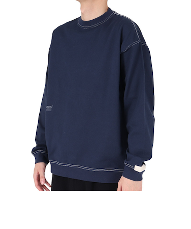 ニューバランス(new balance)1000 リブ裾ロングスリーブ Tシャツオーバーサイズフィット AMT35102PGM