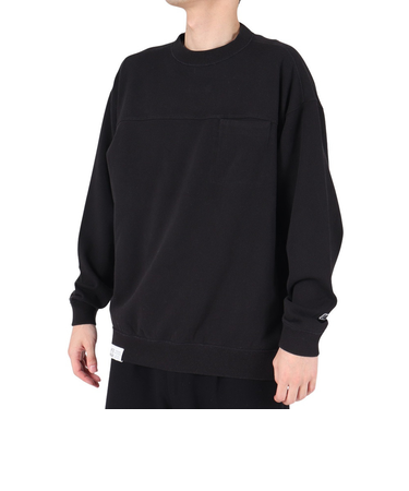 ニューバランス(new balance)900 フレンチテリークルーネック スウェットシャツ AMT35105BK