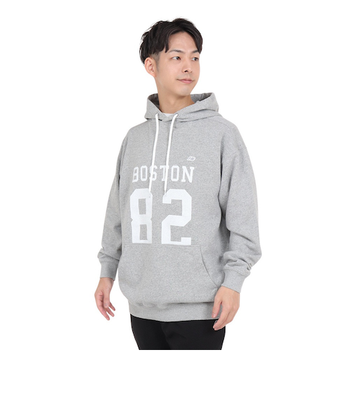 ニューバランス(new balance)900 フレンチテリー82 BOSTON プリントフーディー AMT35107AG