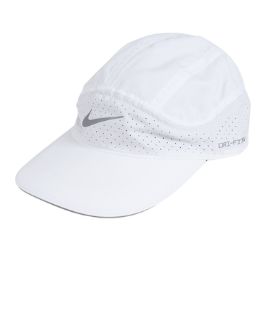 ナイキ（NIKE）ランニング キャップ 通気性 速乾 ホワイト 白 M/L FB5681-100