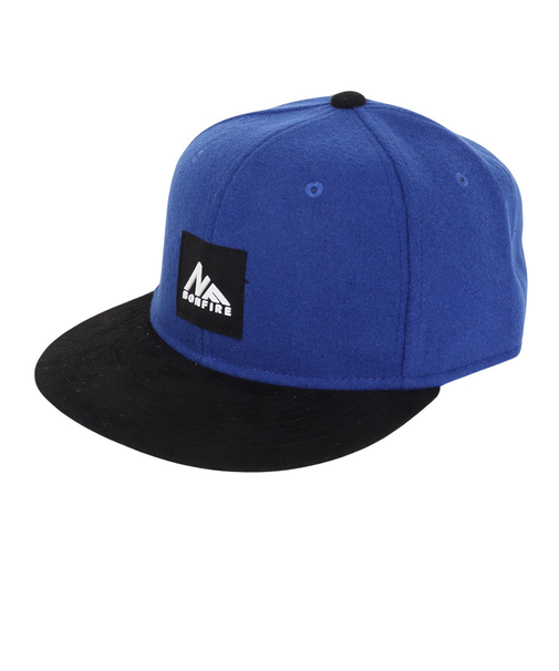 ボンファイア（Bonfire）フランネルロゴ BB キャップ 20BNF3FST2296 BLU 帽子