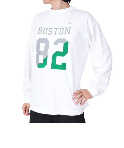 ニューバランス（new balance）900 スプリット82 BOSTON プリント長袖T