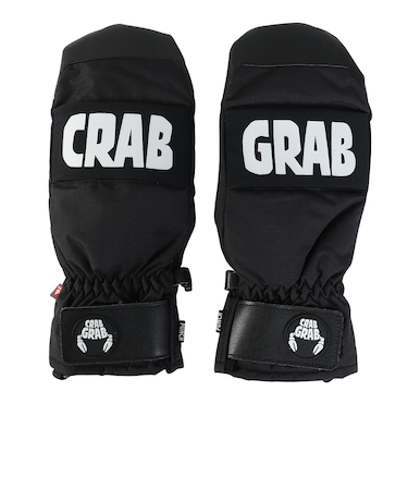 クラブグラブ（CRABGRAB）グローブ ミトン スノーボード 23-24 PUNCH MITTEN BLK サイズL
