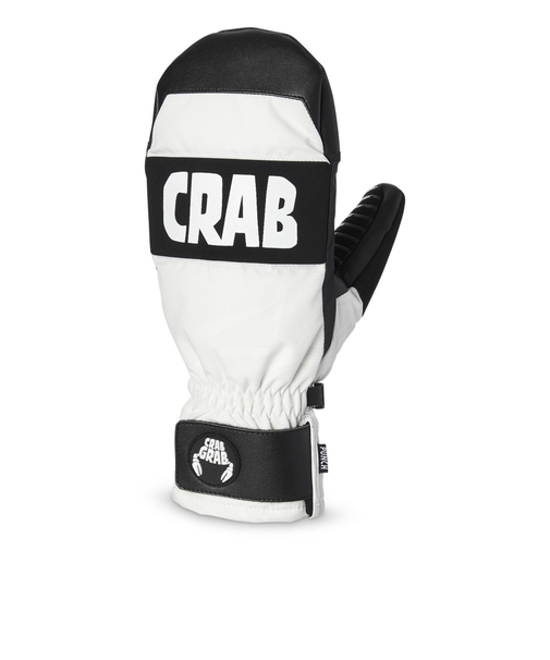 クラブグラブ（CRABGRAB）グローブ ミトン スノーボード 23-24 PUNCH MITTEN WHT サイズM
