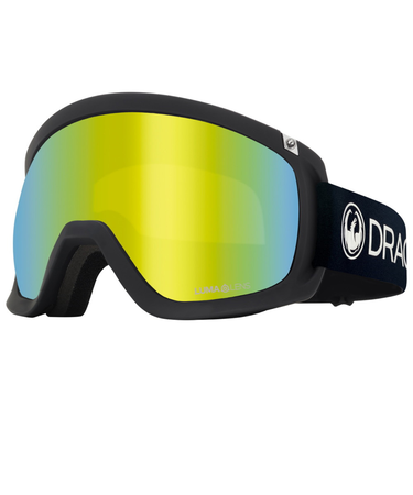 ドラゴンスキー スノーボード ゴーグル メガネ対応 23-24 D3 PREMIUM BLACK LUMALENS J.GOLD ION E02