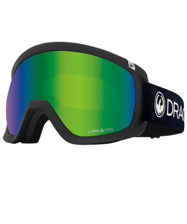 ドラゴン（DRAGON）スキー スノーボード ゴーグル メガネ対応 23-24 D3 PREMIUM BLACK LUMALENS J.GREEN ION E…