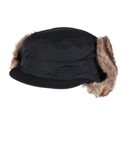 ドラゴン（DRAGON）フライトキャップ フラップ キャップ BLACK 23-24