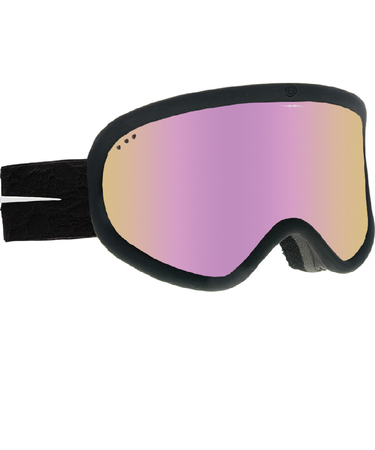 エレクトリック（ELECTRIC）スキー スノーボード ゴーグル 23-24 CHARGER XL MATTE BLACK PINK CHROME CXB