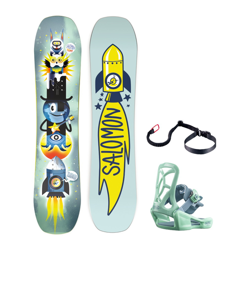 子供用スノーボードセット サロモン（SALOMON）ジュニア 子供用 スノーボード ビンディング