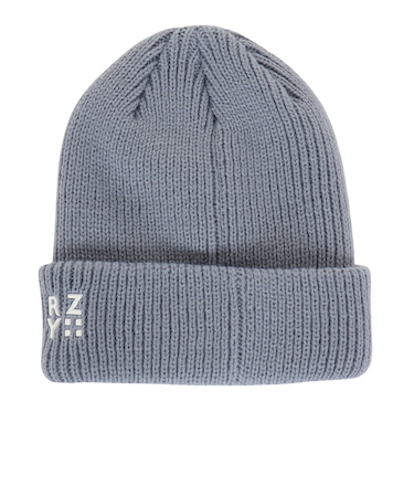 ライズ（RYZ）ニット帽 ボリュームカフワッチ RZ20ST23FW0021 GRY 防寒 フリーサイズ グレー