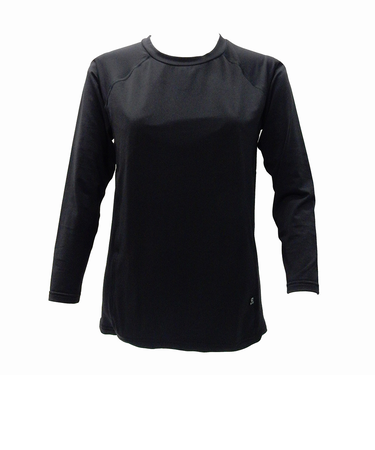 WIND-X 長袖クルーネックシャツ UW3F0007-WA892-GRASCBLK