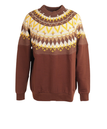 オーシャンパシフィック(Ocean Pacific)ノルディック柄ニット セーター スウェット 533152BRN