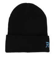 ライズ（RYZ）ニット帽 ブラックシリーズカフワッチ RZ20ST23FW0026 SAX 防寒 黒 フリーサイズ