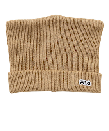 フィラ（FILA）ニット帽 キャットイーズワッチ 23401320693970 防寒 ネコ耳 フリーサイズ ベージュ