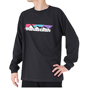 RE:CTN 長袖スキームロゴTシャツ 792-3230012 BLACK