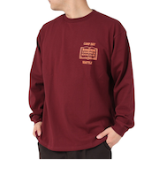 CiTee 長袖Tシャツ BOOK CLUB 792-3230025 BURDUNDY