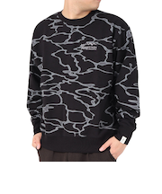 リチウムクルーネックスウェット 792-3232019 BLACK