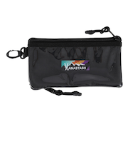 クリアポケットポーチ 792-3976006 BLACK