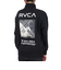 ルーカ（RVCA）BANDANA BOX LOGO HALF ZIP トレーナー BD044156 BLK