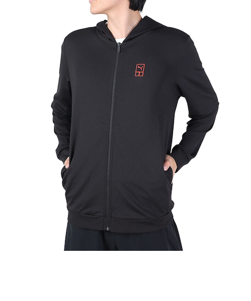 プーマ（PUMA）テニスウェア フルジップフーディースウェット 67986201 速乾