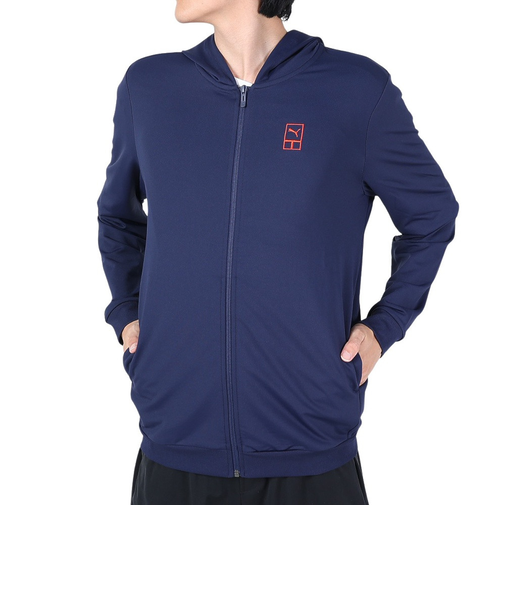 プーマ（PUMA）テニスウェア フルジップフーディースウェット 67986206 速乾