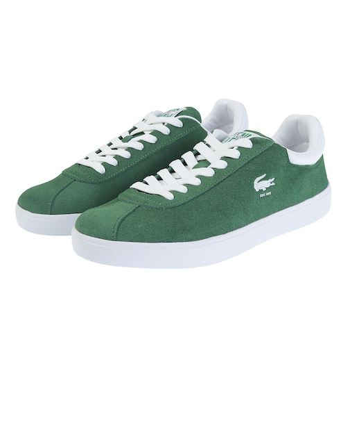ラコステ（LACOSTE）スニーカー ベースショット 223 1 SMA ダークグリーン 46SMA0065-2D2 カジュアル スポーツシューズ 普段履き …