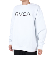 ルーカ（RVCA）BIG RVCA CR トレーナー BD042151 WHT