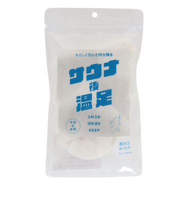 クー（Coo.）サウナ後 温足 ソックス 895Q3OK0303 WHT