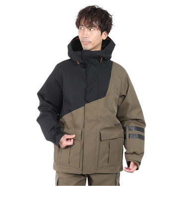ハーレー（HURLEY）スキー スノーボード ジャケット BLOCK PARTY SNOW JACKET MSW2312041-OLV