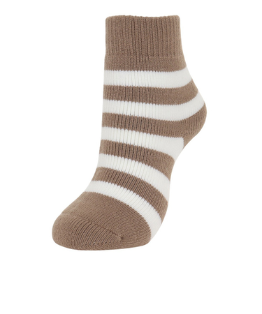 クー（Coo.）やわらかバルキー靴下 895Q3OK0259 BEG