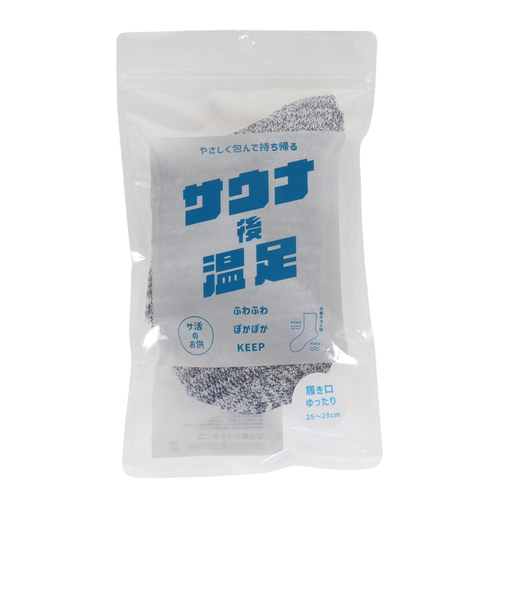 クー（Coo.）サウナ後 温足 ソックス 894Q3OK0308 NVY