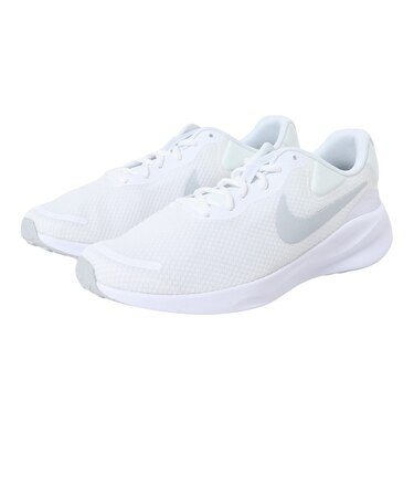 ナイキ（NIKE）スポーツ シューズ レボリューション7 ホワイト FB2207-100 スニーカー ランニングシューズ クッション性 学校 部活 登校 通学