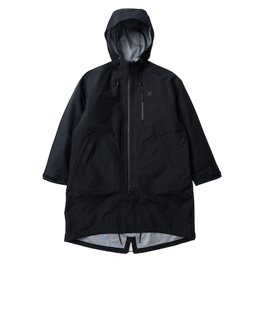 ハーレー（HURLEY）PHANTOM 3LAYER LONG コート MJK2200007-BLK